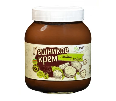 ЛЕШНИКОВ КРЕМ С КАКАО И КОКОС 750 гр.